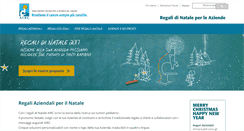Desktop Screenshot of natale-aziende.it